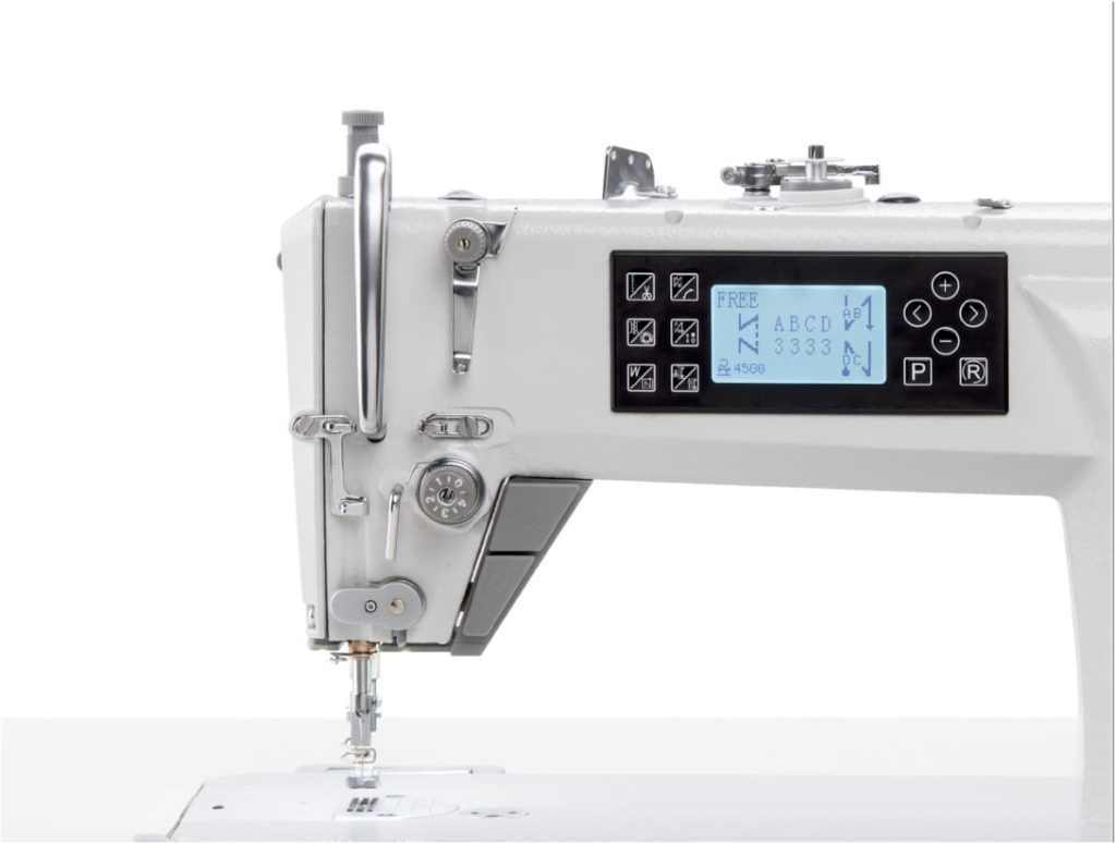 características de las máquinas de coser electrónicas